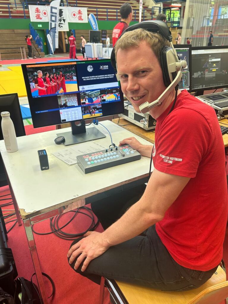 Foto der BIldregie bei der Judo Bundeliga in Hamburg