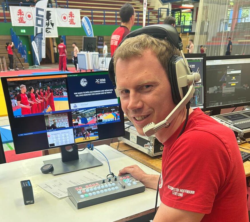 Foto der BIldregie bei der Judo Bundeliga in Hamburg