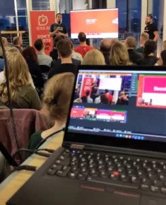 Aufzeichnung eines Vortrags für 12min.me