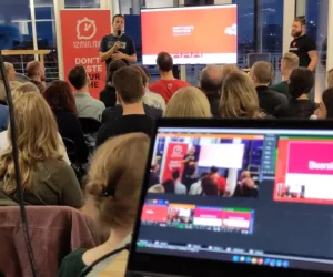 Aufzeichnung eines Vortrags für 12min.me